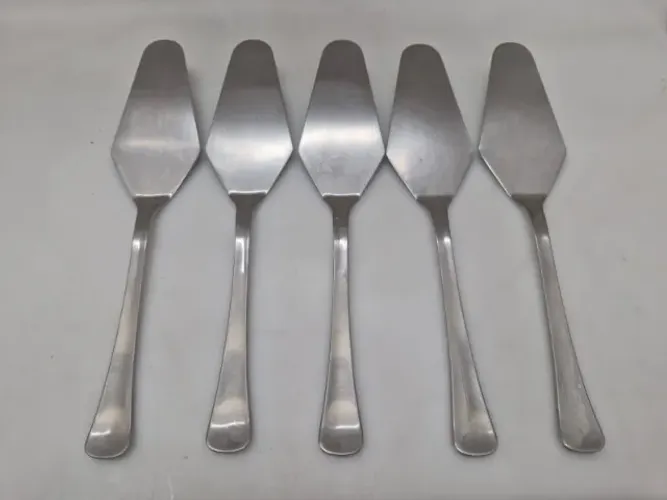 Kit 5 espatula de Bolo de Inox 