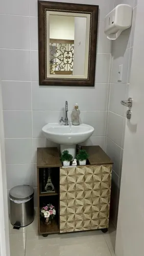 Kit gabitene + espelho para banheiro