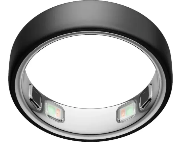 Oura Ring 5 Anel Inteligente Monitor De Sono Saúde Exercício Tamanho 10 Stealth 100% Novo