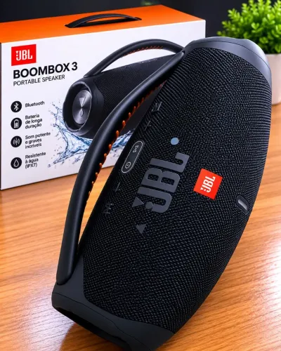 Caixa de Som Boombox JBL 3