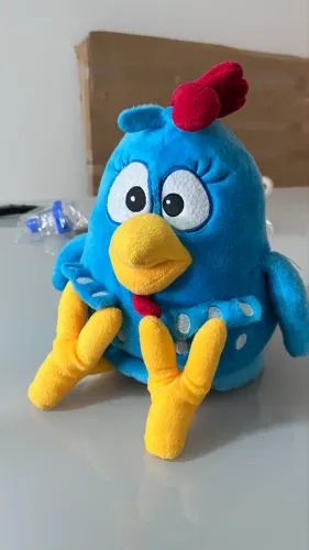Galinha pintado há de pelúcia multibrink