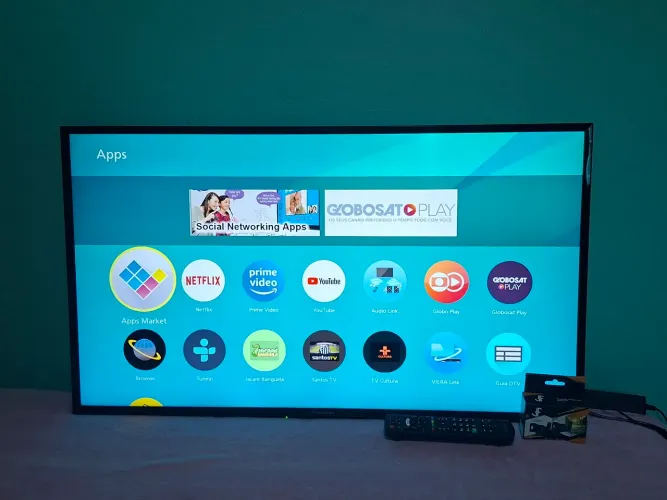 Vendo tv Panasonic 40 polegada smart 