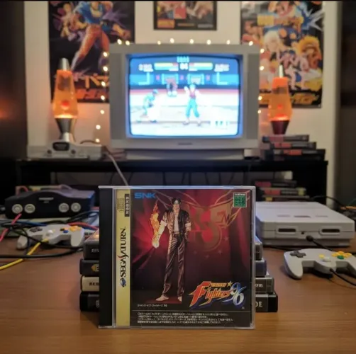 The king of fighters 96 Sega Saturn Japonês original