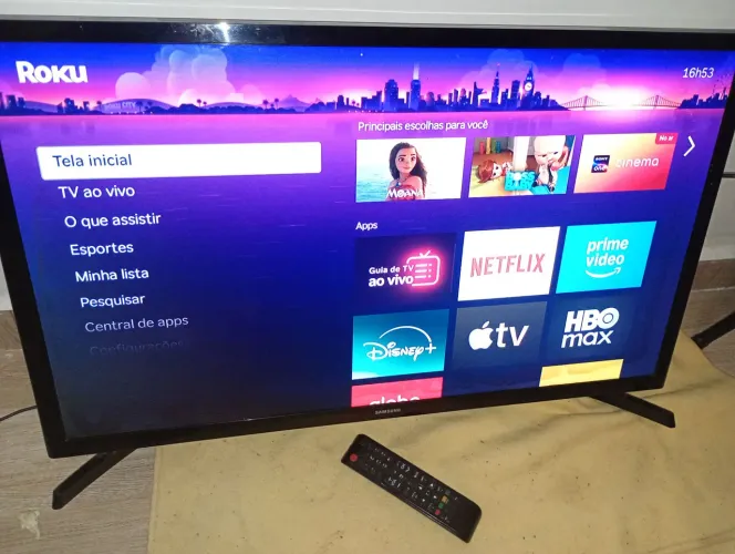 TV Samsung 32 polegadas não é smart 