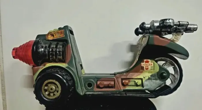 Moto Green Fire Comandos em Ação