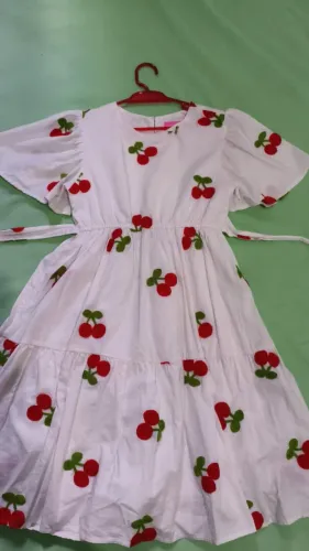 Vestido de Cereja Mon Sucré 6 anos