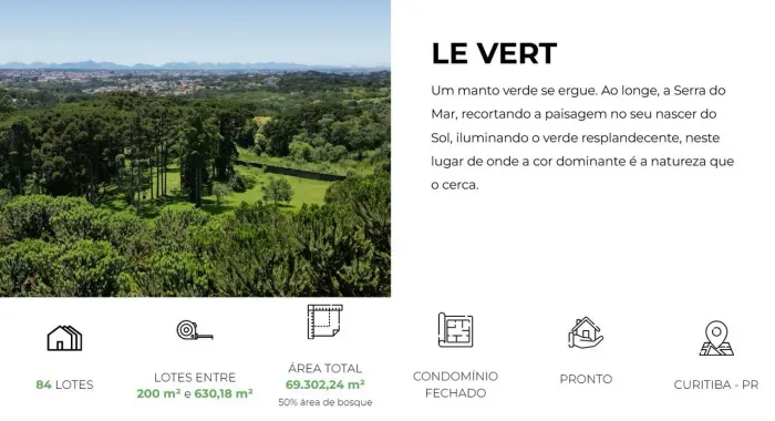 Terreno em condomínio com muito verde no Santa Cândida