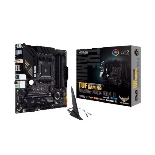 Placa Mãe ASUS TUF Gaming B550M-Plus Wi-Fi II (AM4 / DDR4 / PCIe 4.0)