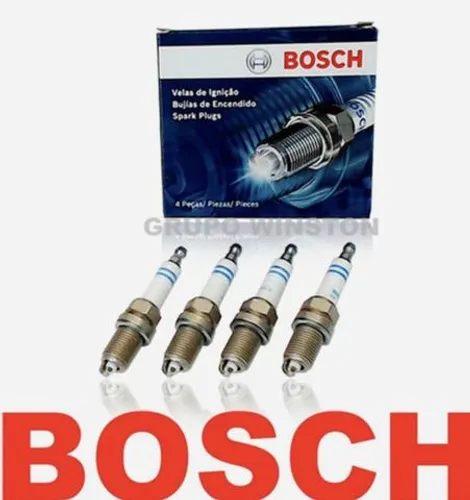 Jogo De Velas Bosch Fiat Uno Palio Punto Idea Fire Flex