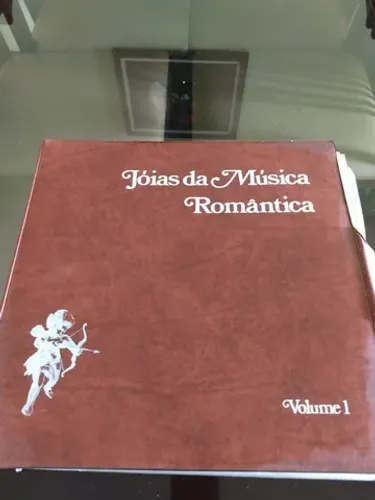 Box com 10 Lp's Joias da Musica Romântica CBS 1975