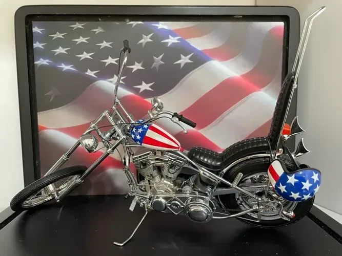 Moto Miniatura Franklin Mint Harley Davidson Easy Rider