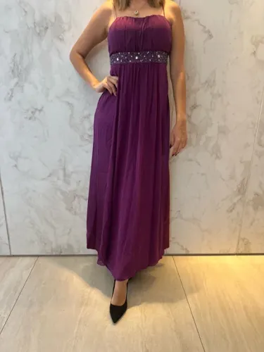 Vestido de Festa Longo Roxo