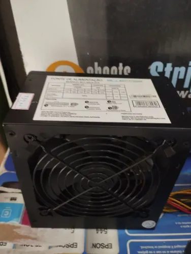 Fonte real de 500w jr informática 