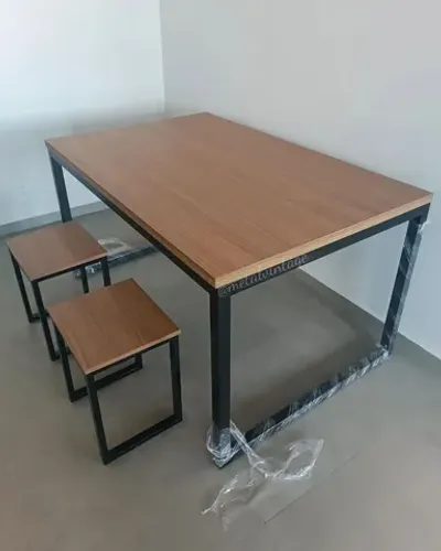 Mesa estilo industrial 