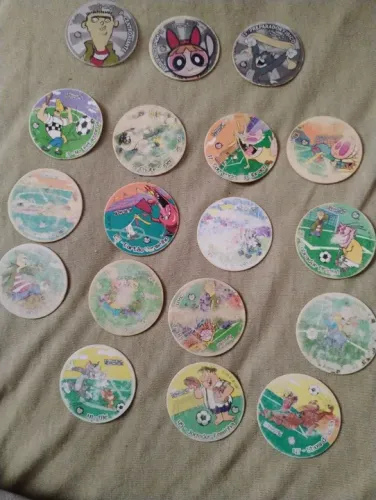 Lote 18 Tazos copa Toon