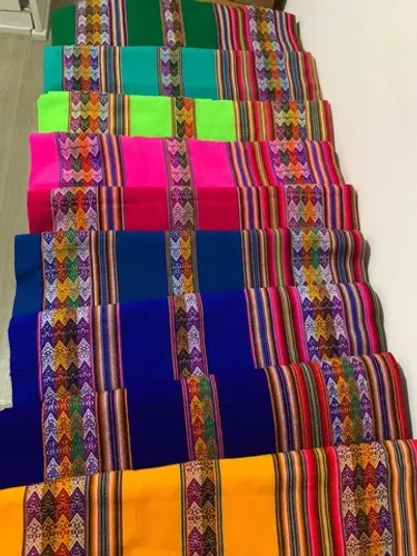 Tecido Manta Pala Peruana  1,0m X 1,0m