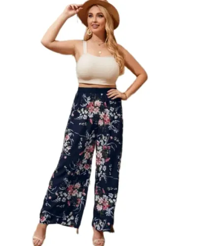 Calça feminina plus size 4XL