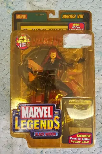Marvel Legends Black Widow Série VIII Toybiz Lacrado