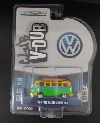 Greenlight - VW kombi T1 Samba Bus 1964 Clube V-DUB - 29960-B