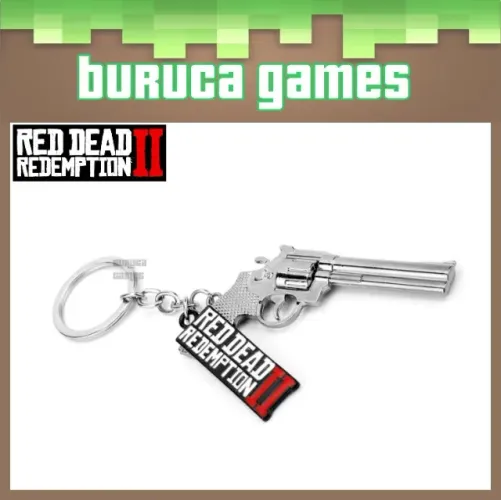 Chaveiro Red Dead Redemption 2 em metal