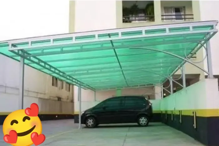 Toldo e cobertura em policarbonato ou lona