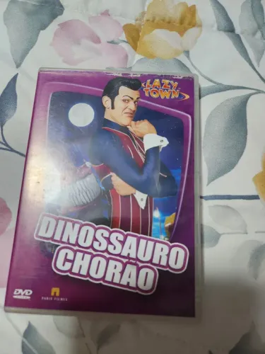 DVD Dinossauro Chorão Lazy Town