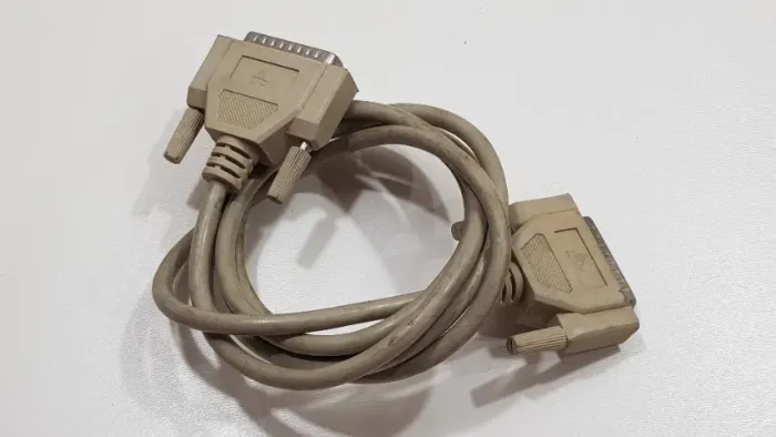 Conjunto de 2 cabos para porta paralela