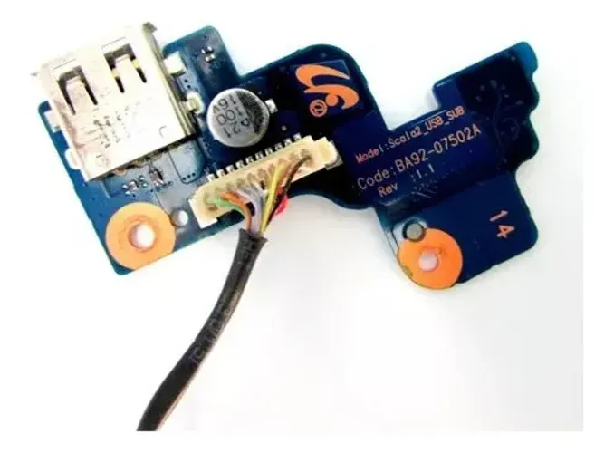 Placa Power On Samsung Rv411 415 - 028