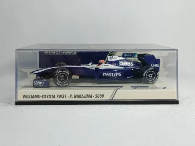 Williams Toyota Fw31 K.nakajima 2009 Minichamps 1/43