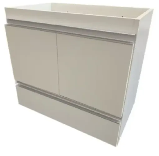 Gabinete de banheiro MDF branco 15 mm  