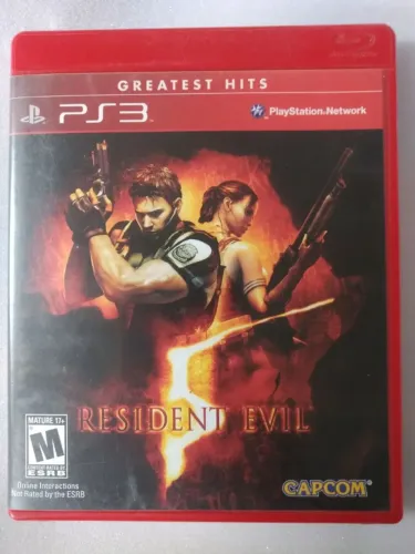 Vendo ou troco jogo de Playstation 3 - PS3 -   Residente Evil 5 Original usado