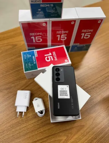 Xiaomi Redmi 15 128GB Bateria 2 dias Lançamento Lacrados Pronta Entrega Loja Fisica