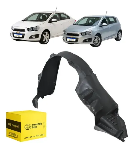 Parabarro Dianteiro Gm Sonic Hatch Sedan 2012 2013 2014 L.e