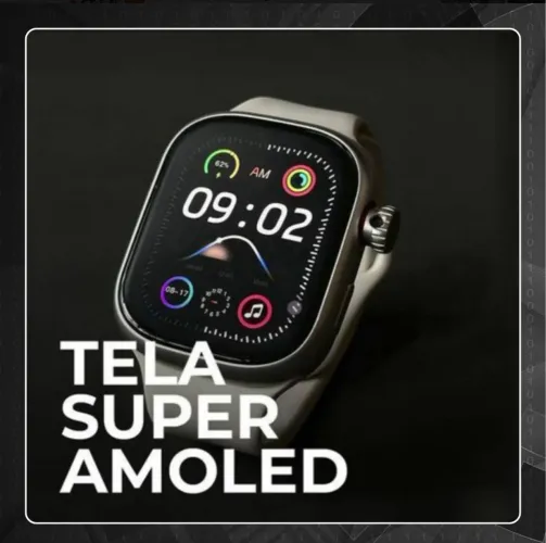 Smartwatch Horizon Lite+ c 2 Pulseiras + Fone Bluetooth