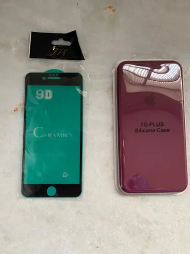 Capinha e película Iphone 7 plus 