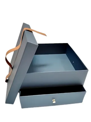Caixa Box Luxo com Alça - 25x25x14 cm