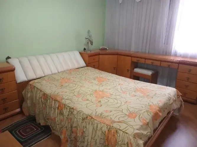 Conjunto de cama e penteadeira bancada