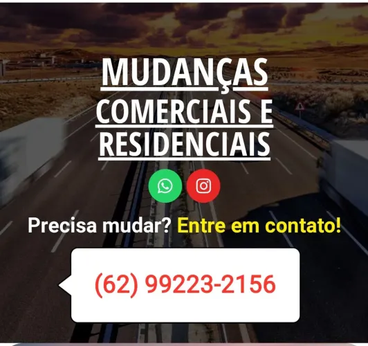 Mudança, mudanças, fretes Residencial e comercial