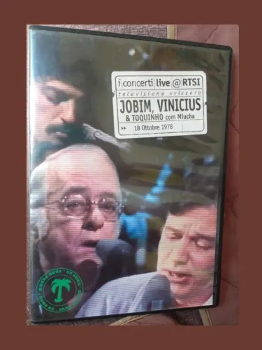 Tom Jobim, Vinicius, Toquinho e Miucha - Concerto Ao Vivo - DVD original