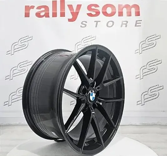 Jogo de Roda Bmw M4 Preto 5x120 - 20x9,0 e 20x10,5 Offset 30 e 35 