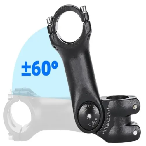 Elevador de guidão de bicicleta ajustável,liga de alumínio ultraleve, 31.8mm, 25.4mm