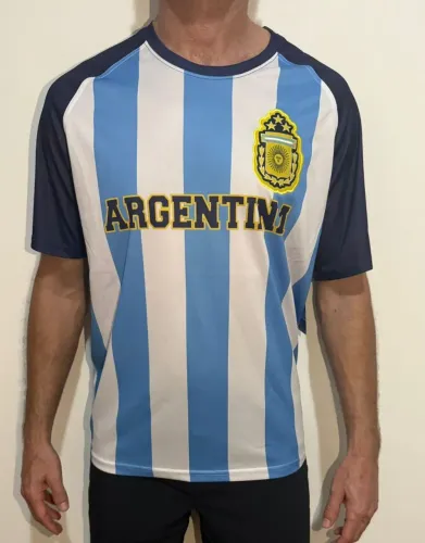 Camiseta Seleção Argentina e Mexicana
