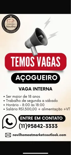 Ajudante de produção zona sul