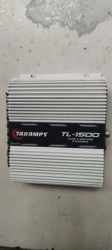 Amplificador Taramps TL-1500 3 Canais pra vender rápido seminovo