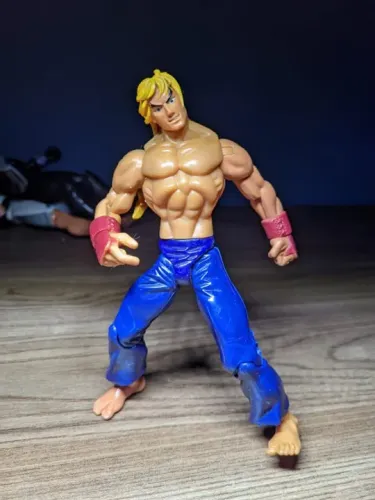 Boneco Ken Street Fighter Raro Coleção Anos 80-90