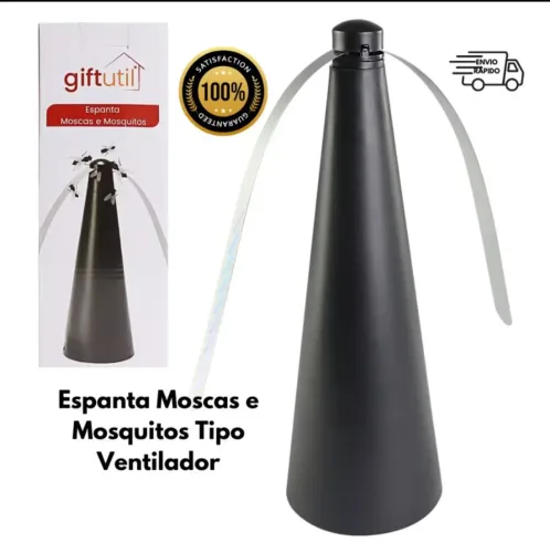 Promoção espanta moscas e mosquitos tipo ventilador 