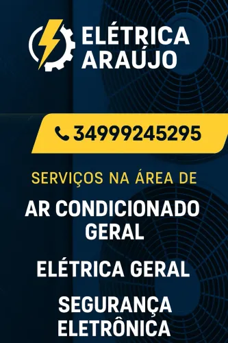Empresa Elétrica Araújo - Elétrica, Ar-condicionado e Segurança Eletrônica 