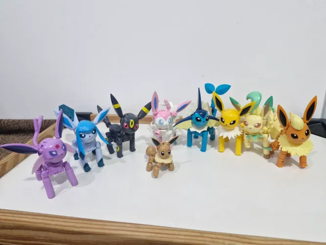 Leafeon Mega Construx Eevee Evolution Building Eevelution Pokémon
