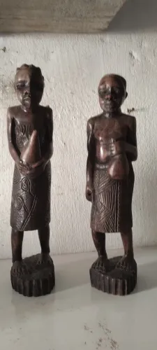 Esculturas , Áfricana (ébano )