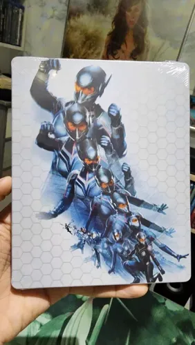 Blu-ray Steelbook 3D + 2D Homem Formiga E Vespa Lacrado 